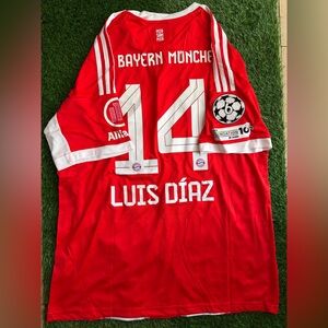 Luis Diaz Bayern jersey